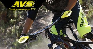 Protecciones de manos AVS Negro