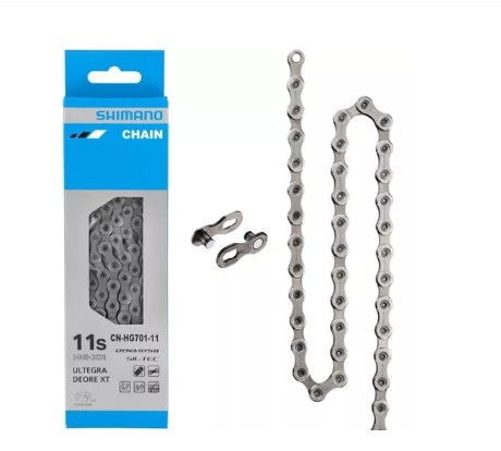 Cadena Shimano 11V XT HG701 para mountain bike