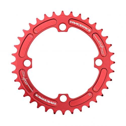 Plato RACE FACE NARROW WIDE 104 mm Rojo