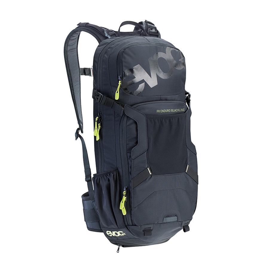 Mochila de hidratación Evoc FR Enduro con protector de espalda - edición BLACKLINE