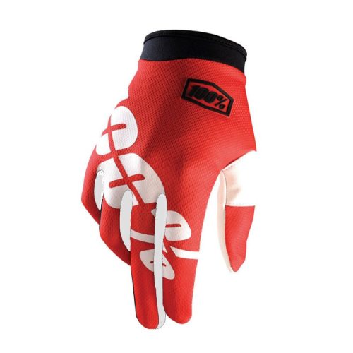 Guantes 100% itrack Red