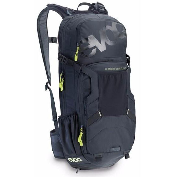 La mochila Evoc FR Enduro Blackline 16 está equipada con el protector de espalda LiteShield.
