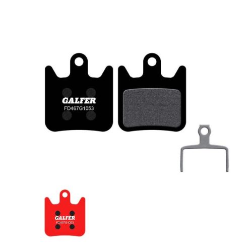 Pastillas de freno de disco Galfer para Hope X2 y XCR, compuesto FD467G1053 de alto rendimiento, con potente frenada, excelente modulación y gran durabilidad para MTB.