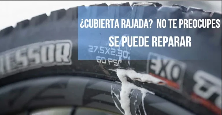 como reparar cortes en las cubiertas de mtb