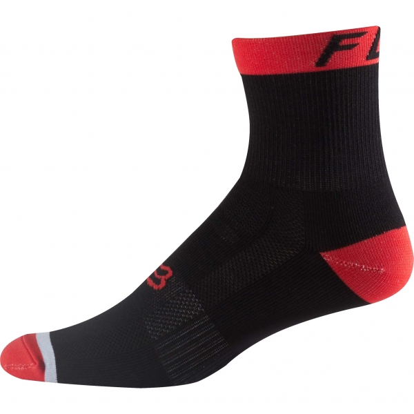 Calcetines Fox 6 Logo Trail Flame Red