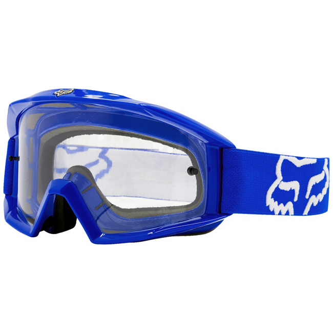 Gafas Mascara FOX MAIN GOGGLE RACE Blue transparente