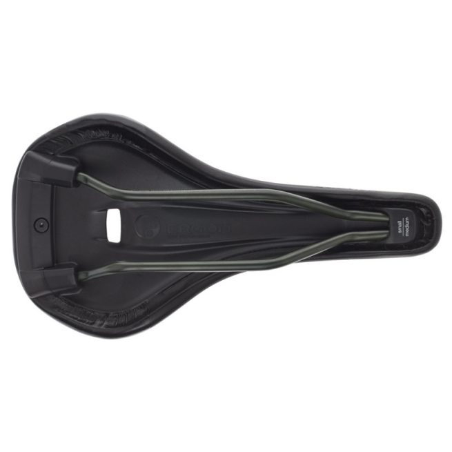 Sillin ERGON SM PRO Negro Stealth, diseñado ergonómicamente para una mayor comodidad en la bicicleta
