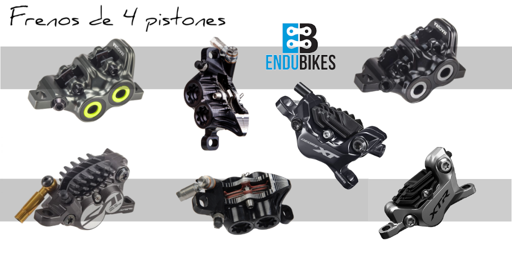 Frenos Shimano XT M8120 4 Pistones - Endubikes