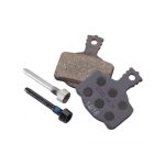 Pastillas de freno de disco Magura con compuesto de alto rendimiento y tornillos de fijación incluidos, ideales para MTB y un frenado potente y fiable.