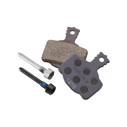 Pastillas de freno de disco Magura con compuesto de alto rendimiento y tornillos de fijación incluidos, ideales para MTB y un frenado potente y fiable.