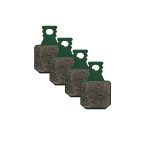 Juego de cuatro pastillas de freno de disco Magura 8.S Sport con compuesto equilibrado, ideales para MTB y uso polivalente con buena durabilidad y control.