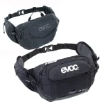 Riñonera EVOC Hip Pack 3L+Bolsa 1.5L Negro para mtb