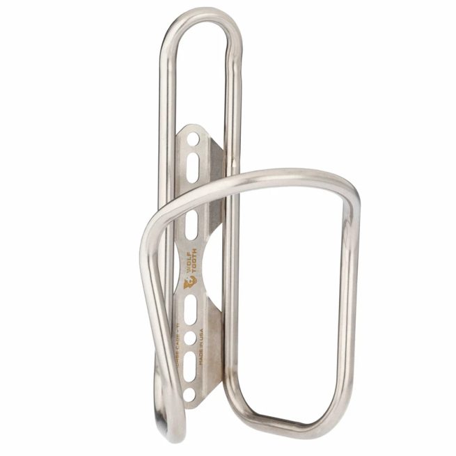 Portabidón Wolf Tooth Morse Titanium fabricado en titanio