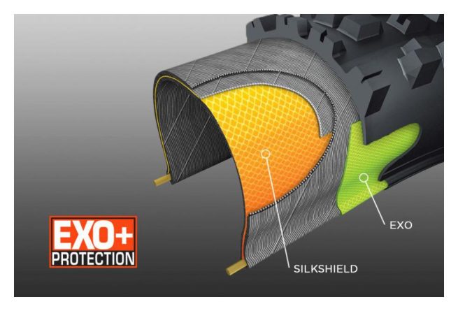 carcasa maxxis EXO+ protection