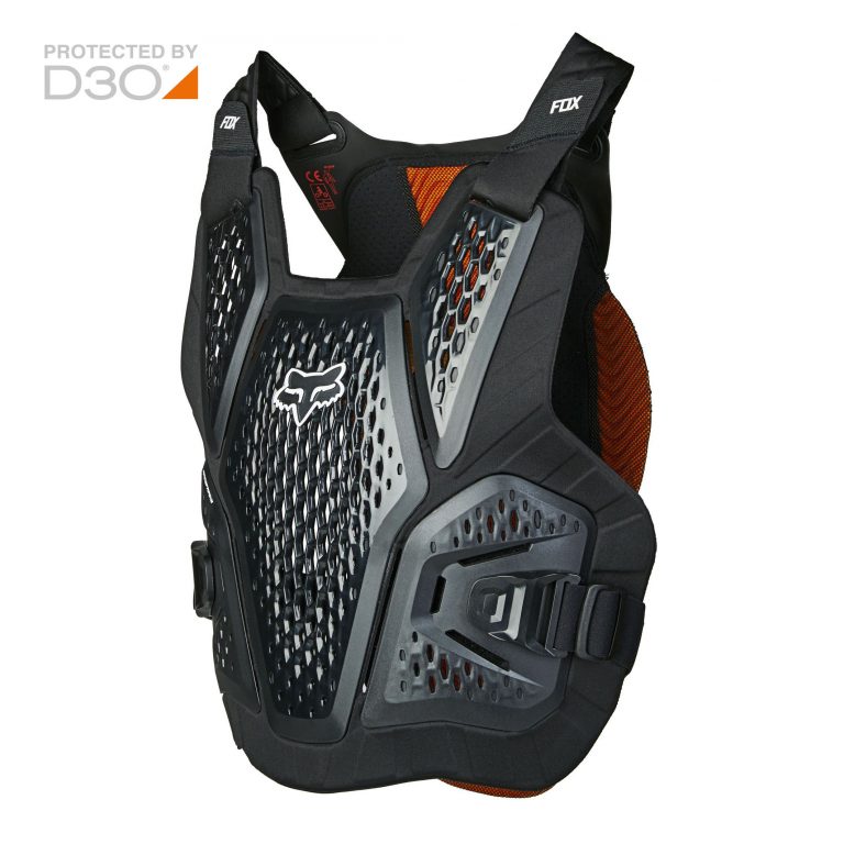 Peto Protector FOX Raceframe Impact Soft D3O Negro
