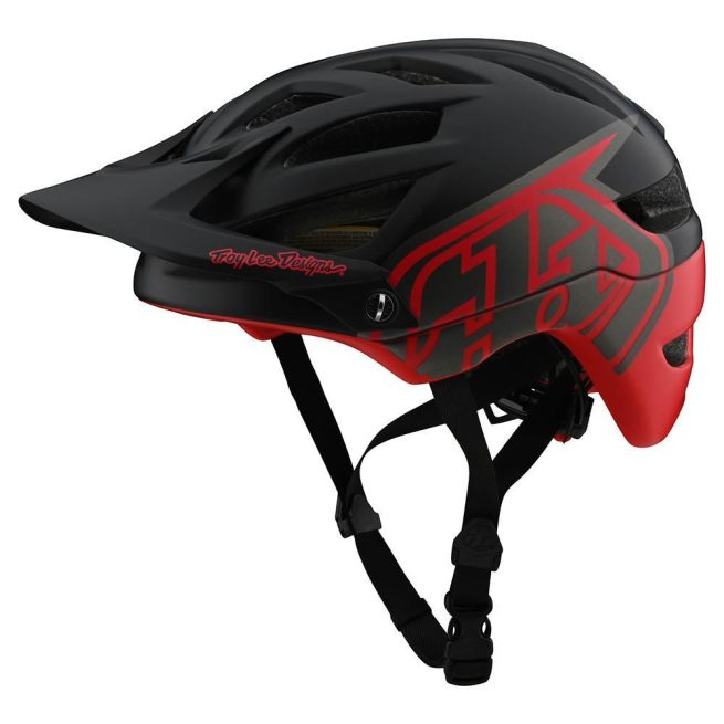 Casco TROY LEE DESIGNS A1 Mips Classic Black/Red