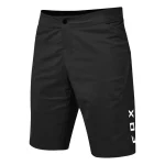 Pantalón corto Fox Ranger Negro para mtb, vista frontal