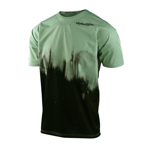 Camiseta TROY LEE DESIGNS Skyline Diffuze SS Smoke Green