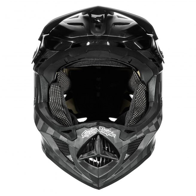 Casco TROY LEE DESIGNS D4 Carbon MIPS Stealth BlackSilver