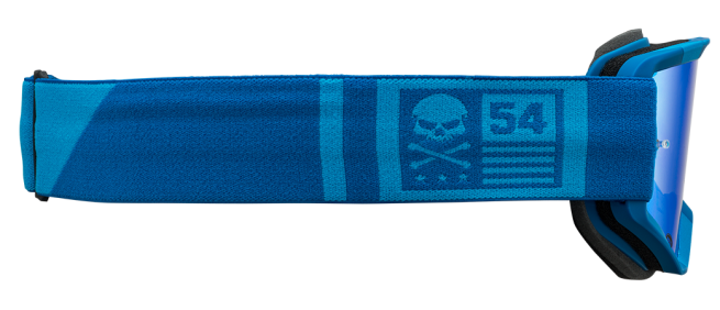 Gafas Máscara BELL Descender Crossbones Matte Light Blue Blue 4