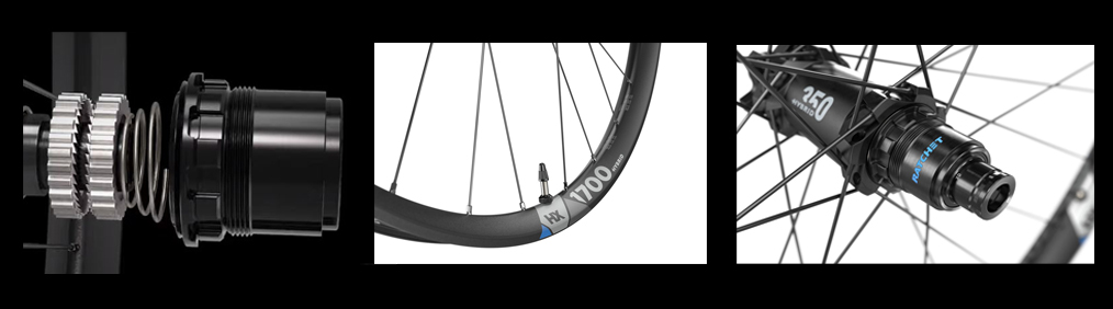 Ruedas DT Swiss HX1700 Hybrid 6T - Envío Gratis 24/48 h