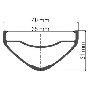 DT Swiss XM 521 perfil