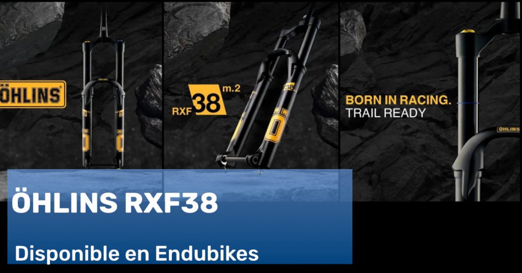 Öhlins RXF38. Disponible en Endubikes