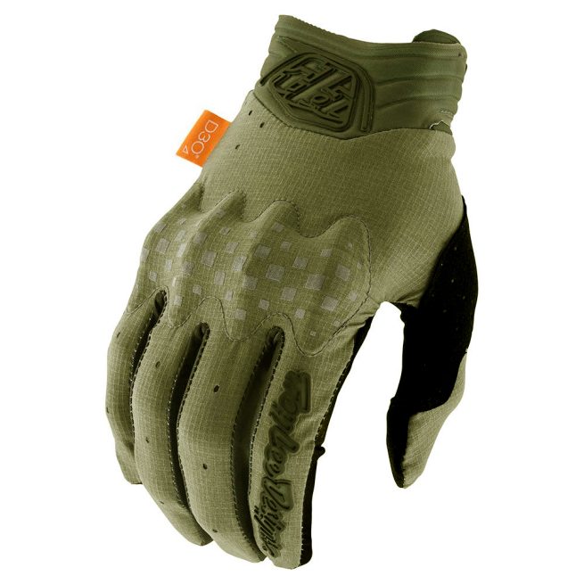 guantes Troy Lee Designs Gambit olive green D3O
