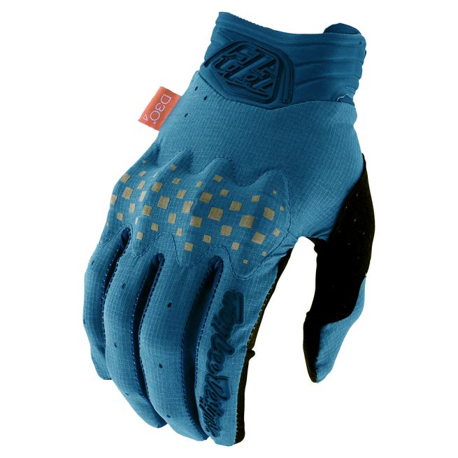 guantes Troy Lee Designs Gambit blue D3O