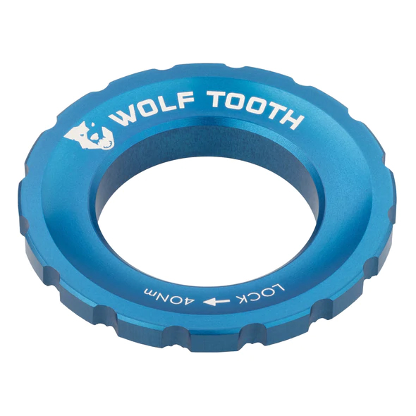 Cierre Wolf Tooth Center Lock azul