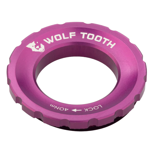 Cierre Wolf Tooth Center Lock púrpura
