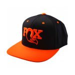 Gorra FOX Authentic Snapback Black Orange