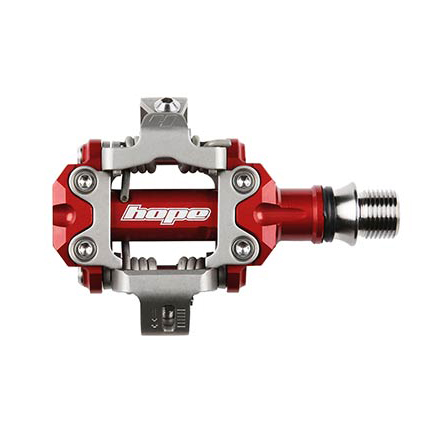 Pedales Hope Union Race Clip pedal RC red