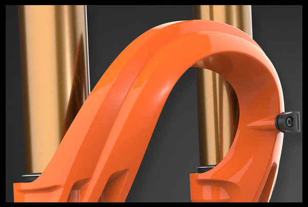 Purgadores y canales de lubricación de la horquilla Fox 36 Factory Grip2 Black