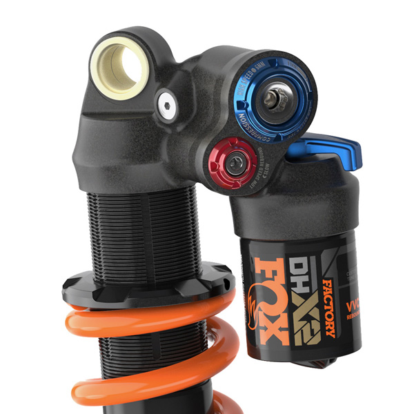 Amortiguador de muelle FOX DHX2 Factory 2pos - Rendimiento de primera calidad para tu bicicleta