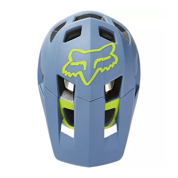 casco Fox Dropframe PRO Mips Dusty Blue superior