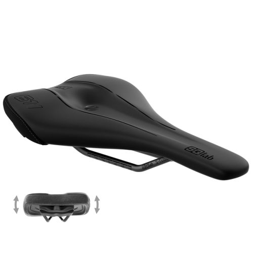 sillin SQlab 611 Ergowave Active, diseñado ergonómicamente para proporcionar comodidad y rendimiento en bicicletas de montaña