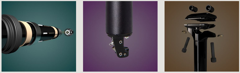 Tija telescópica KS LEV Si para MTB con guiado interno