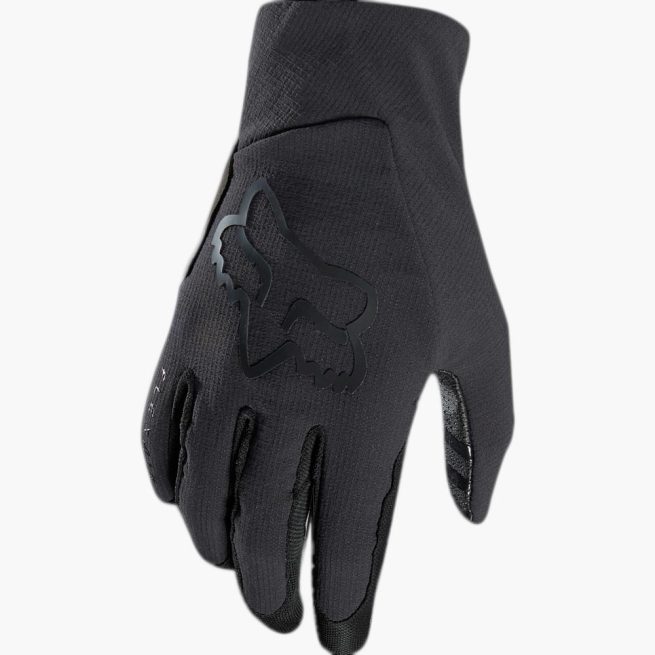 Guantes Fox Flexair black head logo