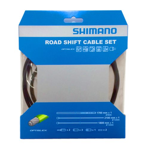 Juego de cables Shimano Road Optislick