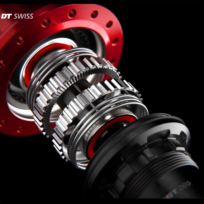 DT Swiss 240 DEG Enduro Limited Red Edition RATCHET DEG 90T