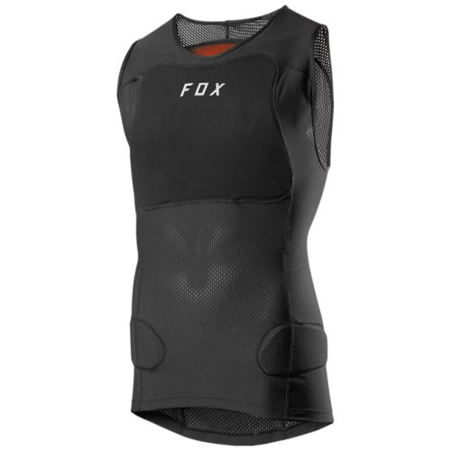 Camiseta con protecciones FOX Baseframe Pro SL sin mangas en pecho, espalda y caderas para ebikes, enduro y dh