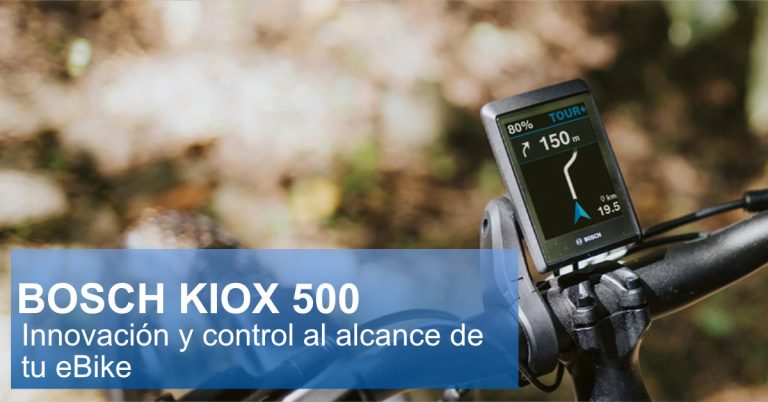 Bosch Kiox 500: Innovación y Control al Alcance de tu eBike