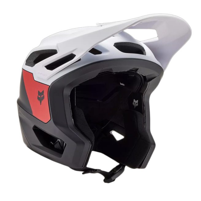 Casco Fox Dropframe Pro NYF Negro Blanco