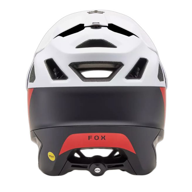 Casco Fox Dropframe Pro NYF Negro Blanco