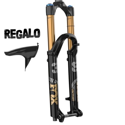 Horquilla FOX 38 Factory Grip X2 Black 2025 guardabarros regalo