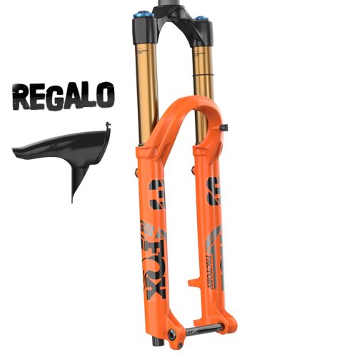 Horquilla FOX 38 Factory Grip X2 Orange 2025 guardabarros regalo