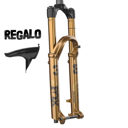 Horquilla FOX 38 Factory Grip X2 Podium Gold guardabarros regalo