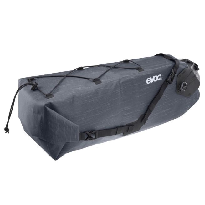 Bolsa de sillín Evoc Seat Pack Boa WP 16 litros carbon grey bikepacking