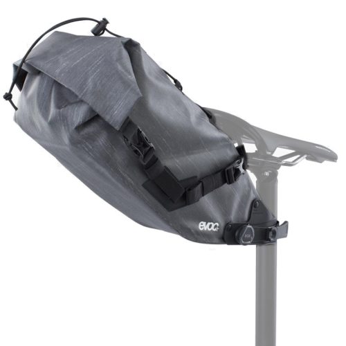 Bolsa de sillín Evoc Seat Pack Boa WP 6 carbon grey bikepacking